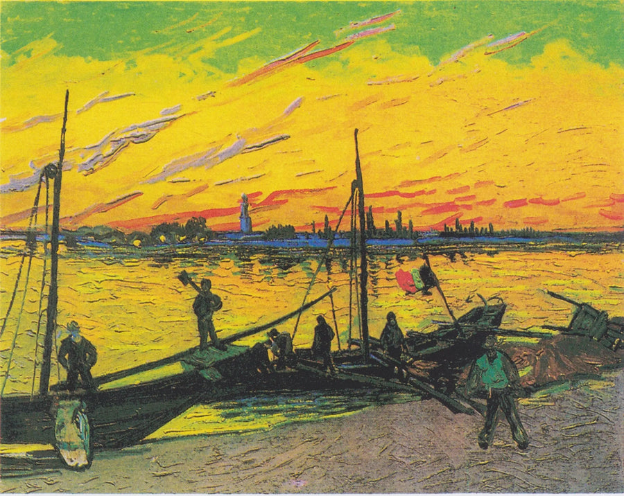 Kohlenkähne - Vincent van Gogh