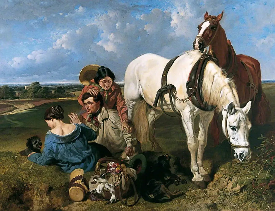 Barney, lasse die Mädchen in Ruhe - John Frederick Herring, Sr.
