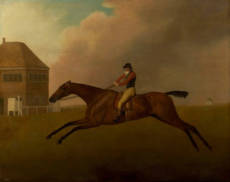 Baronnet mit Samuel Chifney oben - George Stubbs