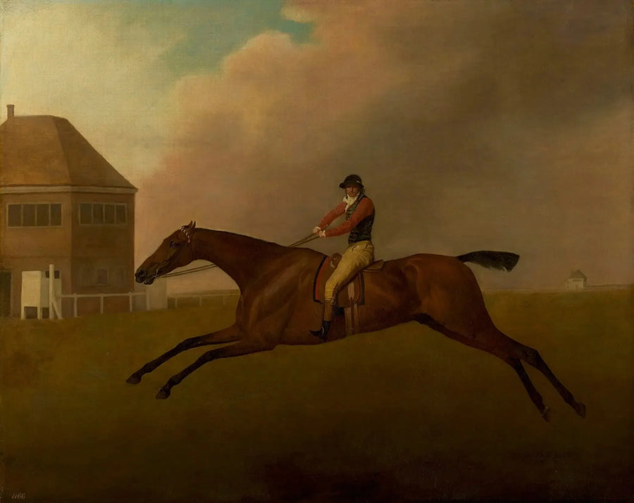 Baronnet mit Samuel Chifney oben - George Stubbs
