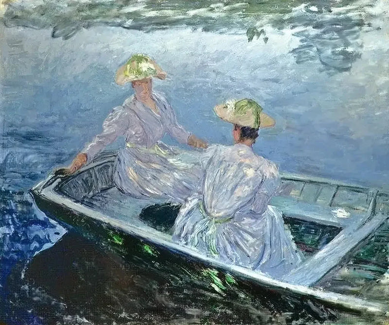 Das blaue Boot W1153 - Claude Monet