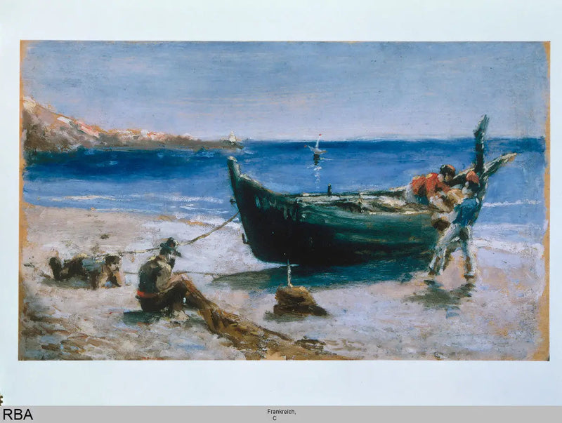 Fischerboot - Henri de Toulouse-Lautrec
