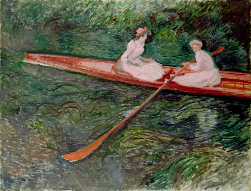Das rosa Boot W1249 - Claude Monet