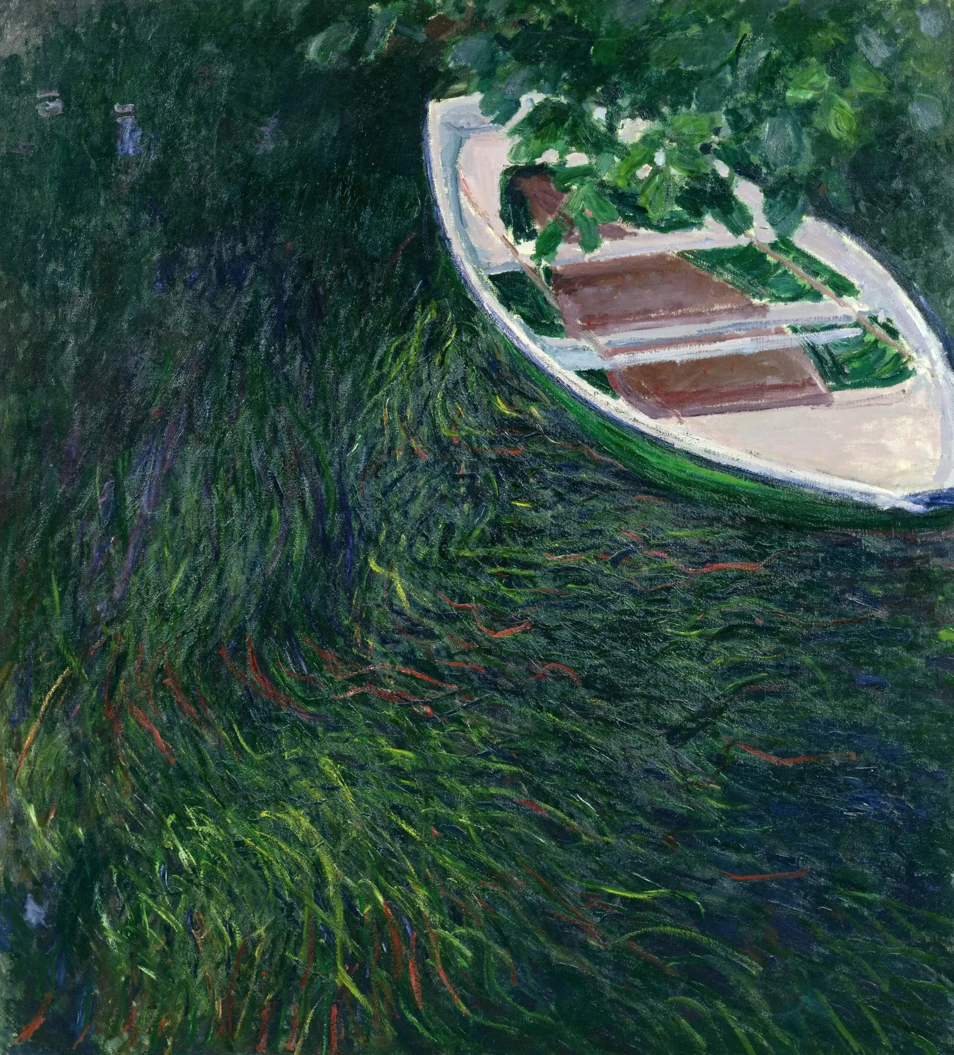 La Barque W1154 par Claude Monet, musée Marmottan Monet