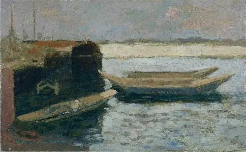 Boote im Hafen - Odilon Redon