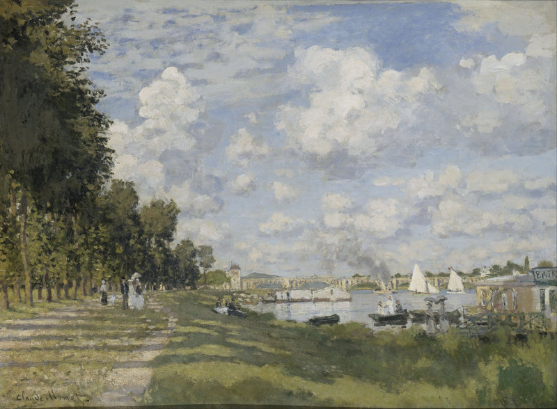 Das Argenteuil-Becken W225 - Claude Monet