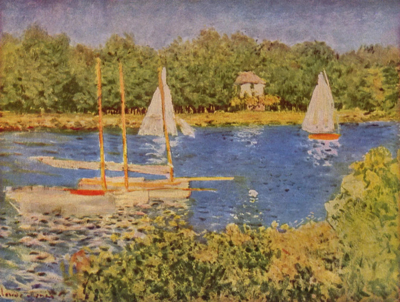 Das Argenteuil-Becken W325 - Claude Monet