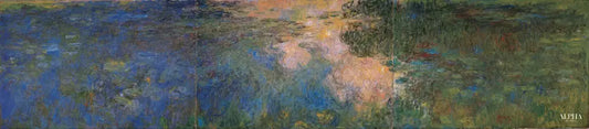 Bassin aux nymphéas - Claude Monet - Reproductions de tableaux et peintures haut de gamme