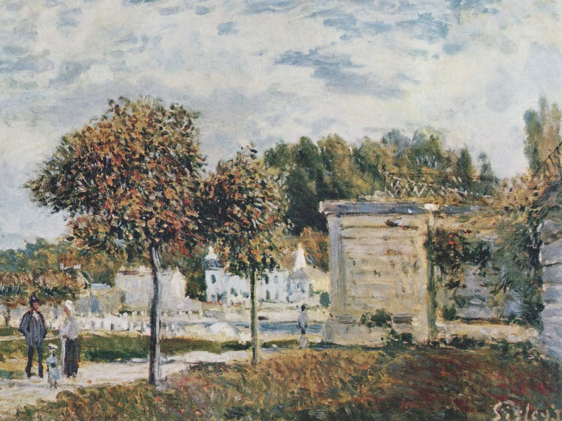 Marly-Teich - Alfred Sisley