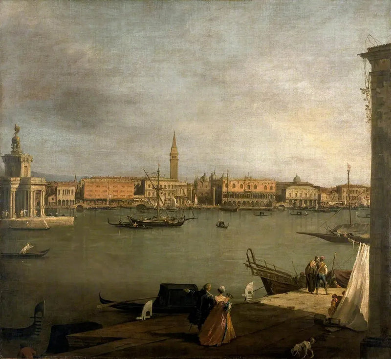 San Marco Becken vom Giudecca aus - Canaletto