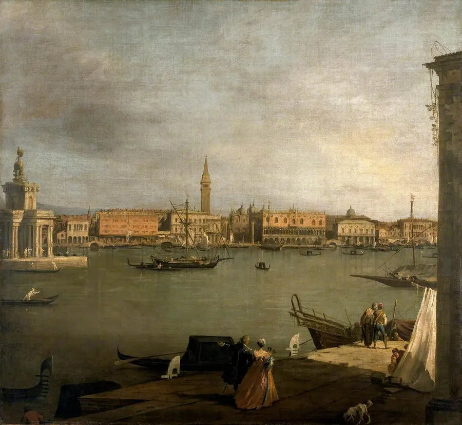 San Marco Becken vom Giudecca aus - Canaletto