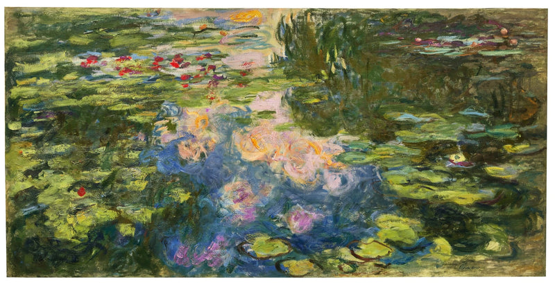 Das Seerosenbecken, Privatsammlung W1897 - Claude Monet