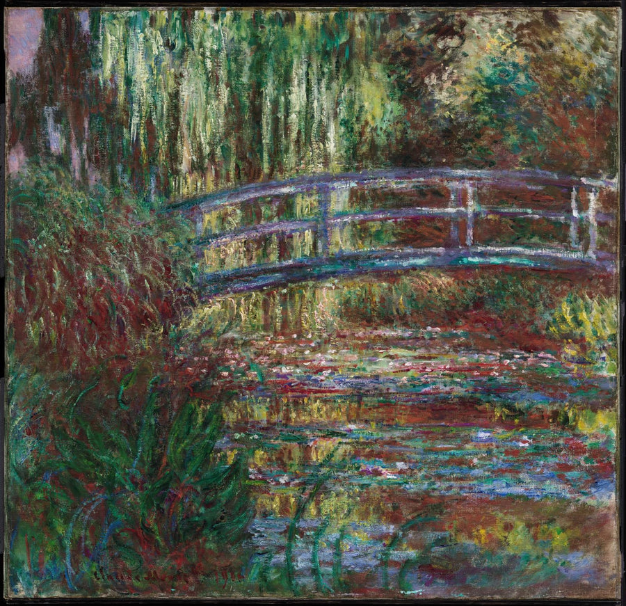 Das Seerosenbecken, Boston W1630 - Claude Monet