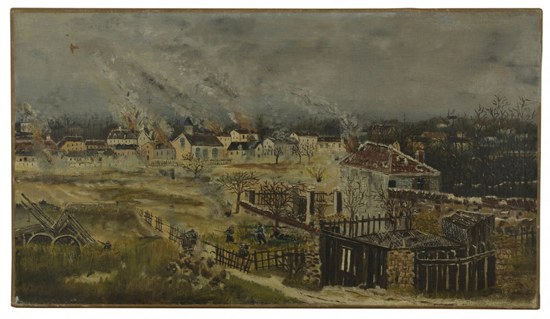 Schlacht von Champigny - Épisode de la guerre de 1870 - Henri Rousseau