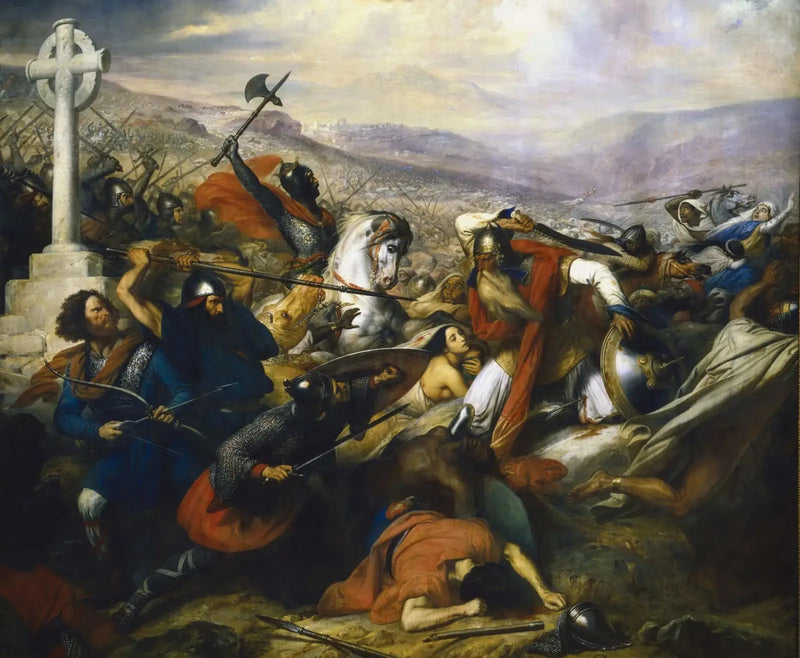Schlacht von Poitiers - Charles de Steuben
