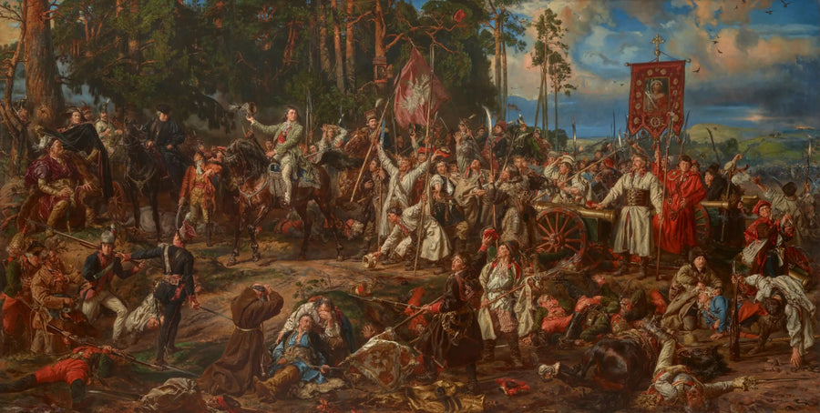 Schlacht von Racławice - Jan Matejko