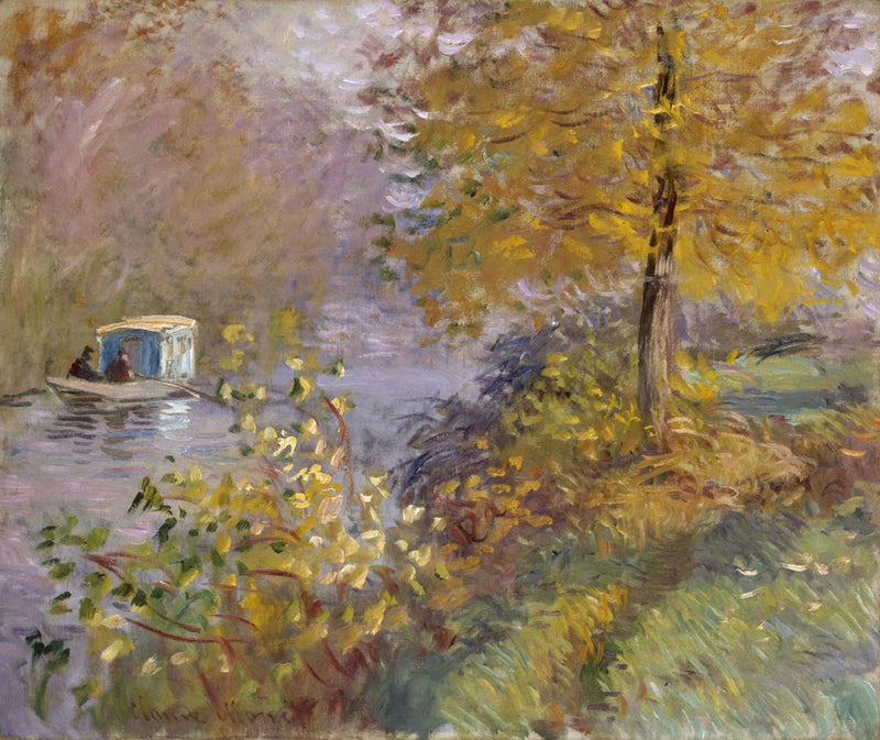 Das Werkstattboot W393 - Claude Monet