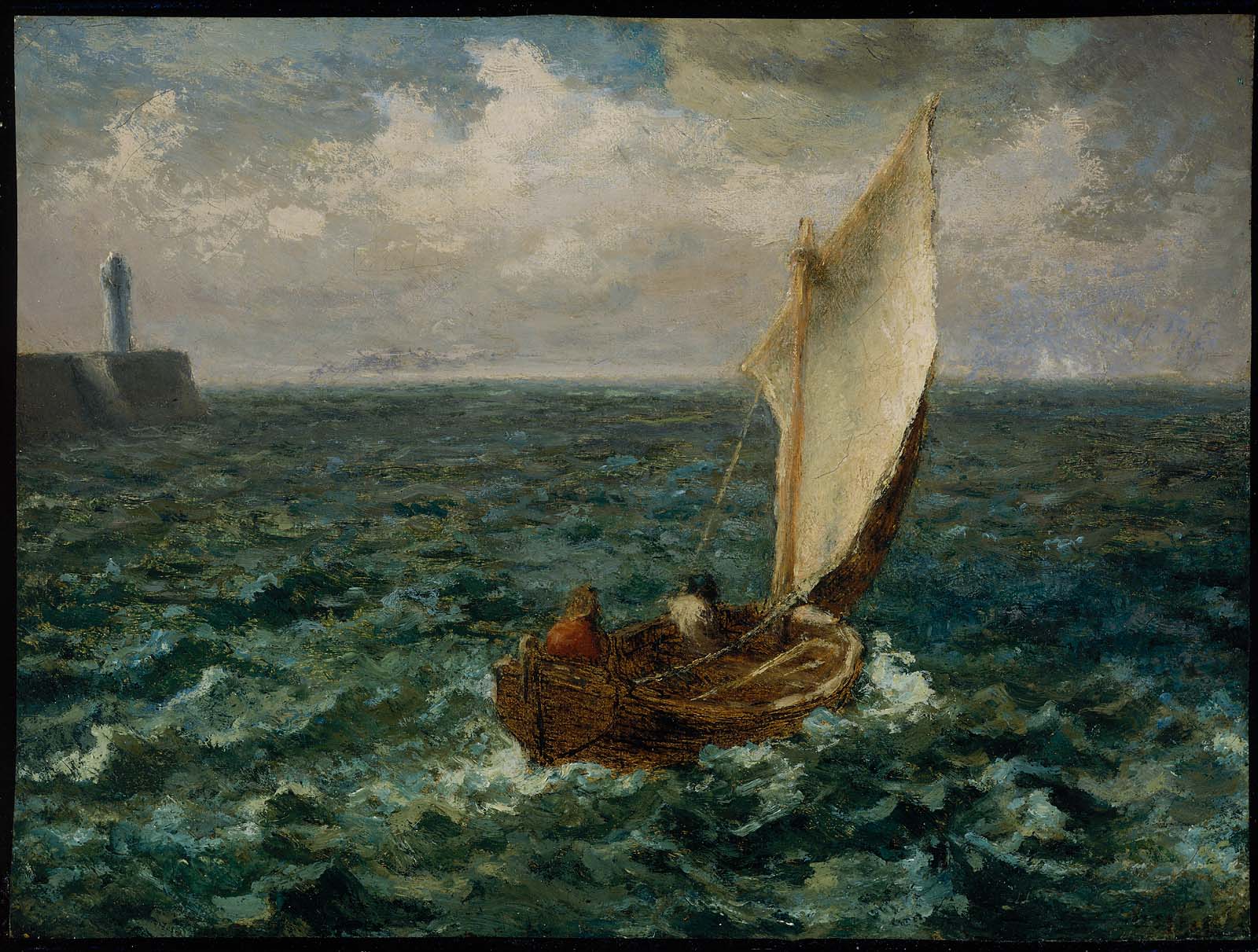 Fischerboot - Jean-François Millet