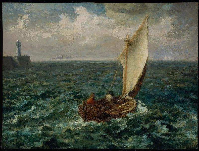 Fischerboot - Jean-François Millet