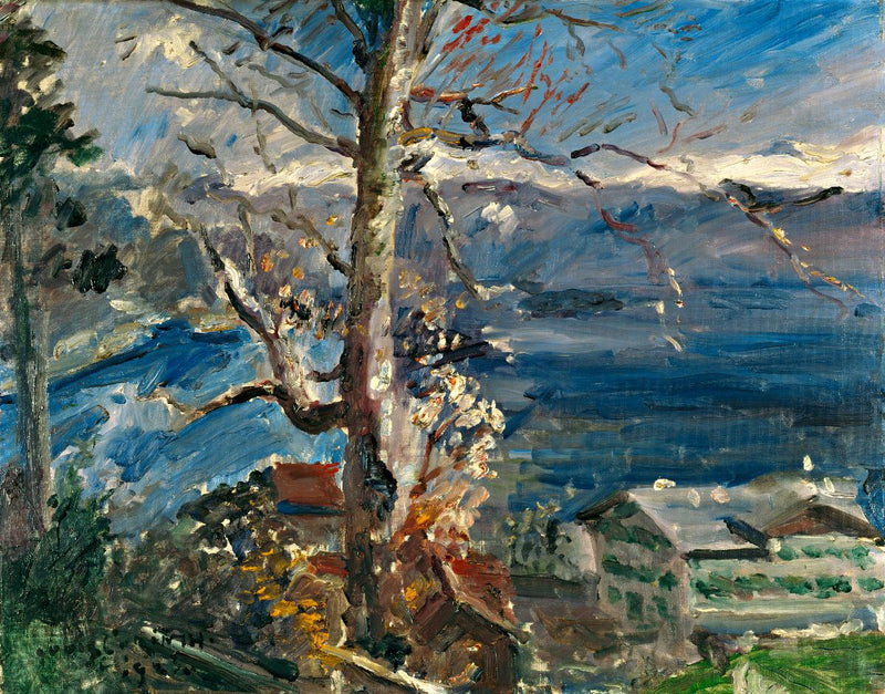 Baum am Walchensee - Lovis Corinth
