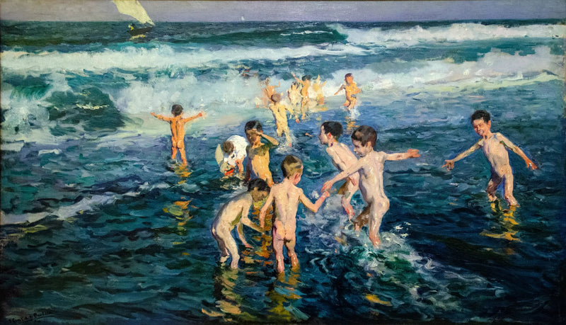 Strandräuber, Valencia - Joaquín Sorolla