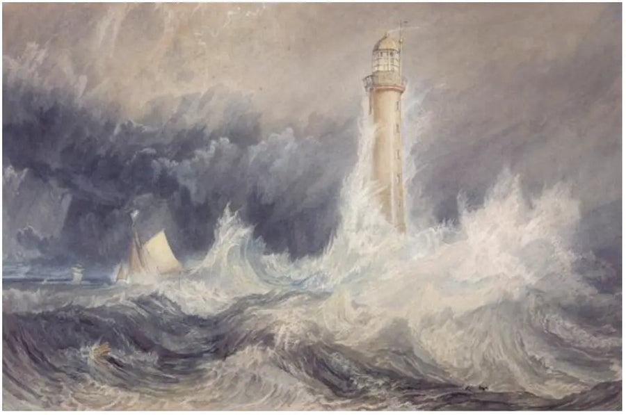 Bell Rock Leuchtturm - J. M. W. Turner
