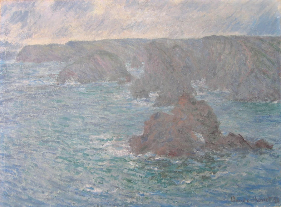 Die Stadt Belle-Île - Claude Monet