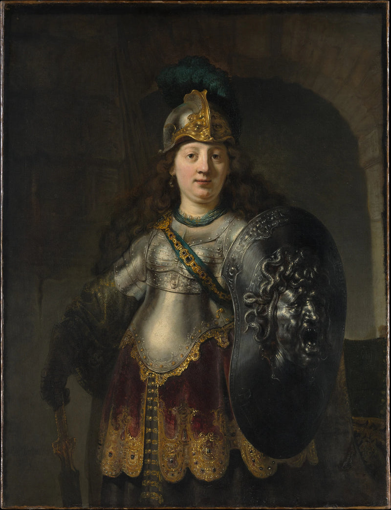 Bellona - Rembrandt (Rembrandt van Rijn)