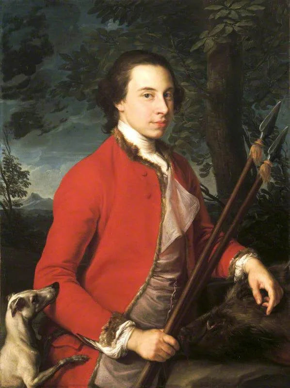 Benjamin Lethieullier MP (1728/9-1797), mit zwei Wildschweinpfeilen - Pompeo Batoni