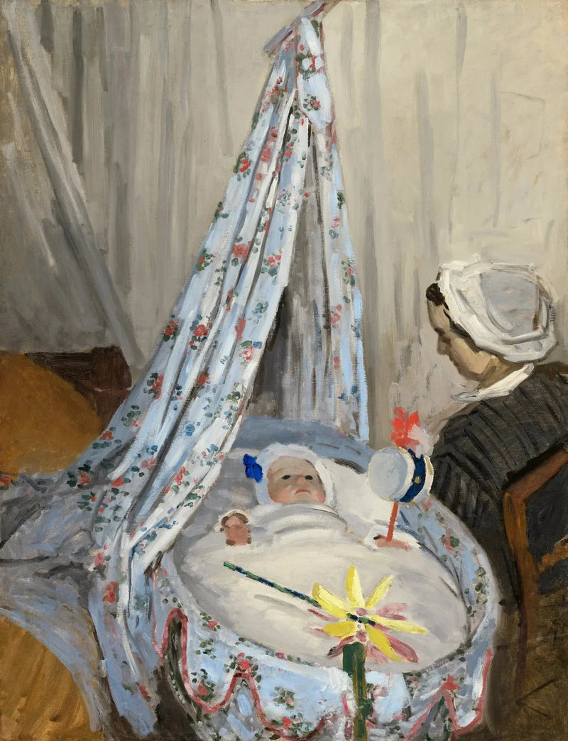 Le Berceau, Camille mit Jean W101 - Claude Monet