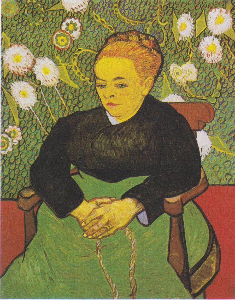 Wiegenlied: Madame Augustine Roulin wiegt eine Wiege (La Berceuse) - Vincent van Gogh