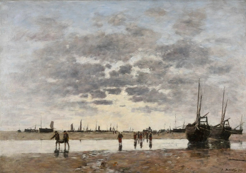 Berck: Die Rückkehr der Boote - Eugène Boudin