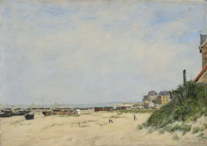 Berck, der Strand - Eugène Boudin