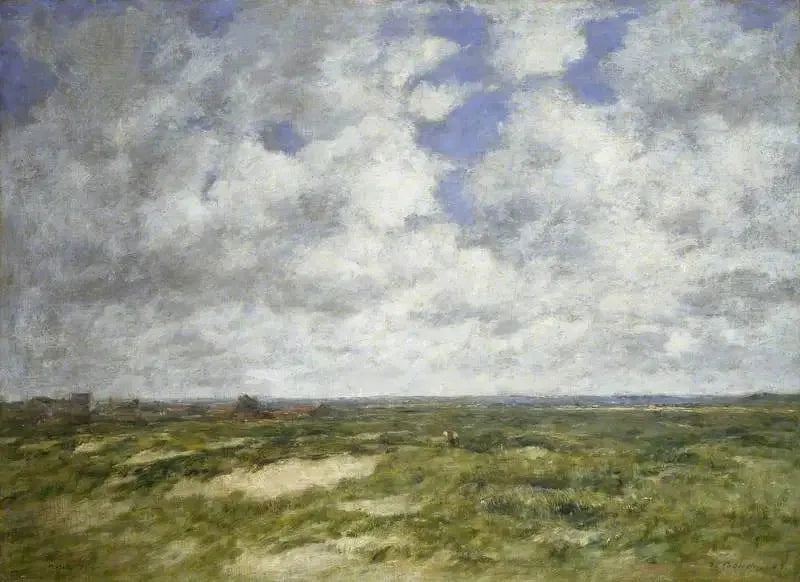 Berck, bewölkte Landschaft - Eugène Boudin