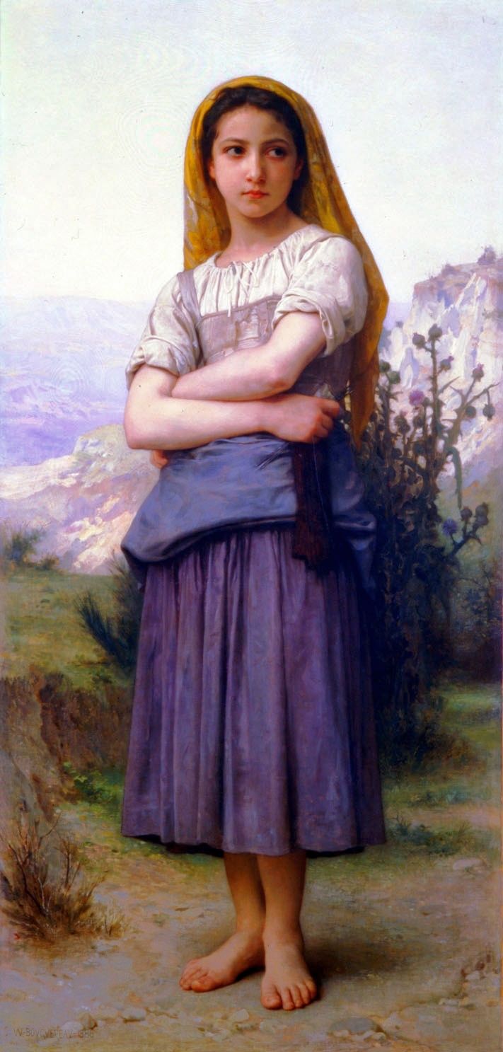 Bergère (1886) - Bouguereau