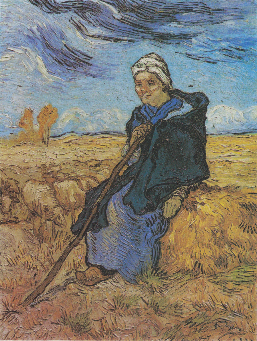 Bäuerin, Die (nach Millet) - Vincent van Gogh