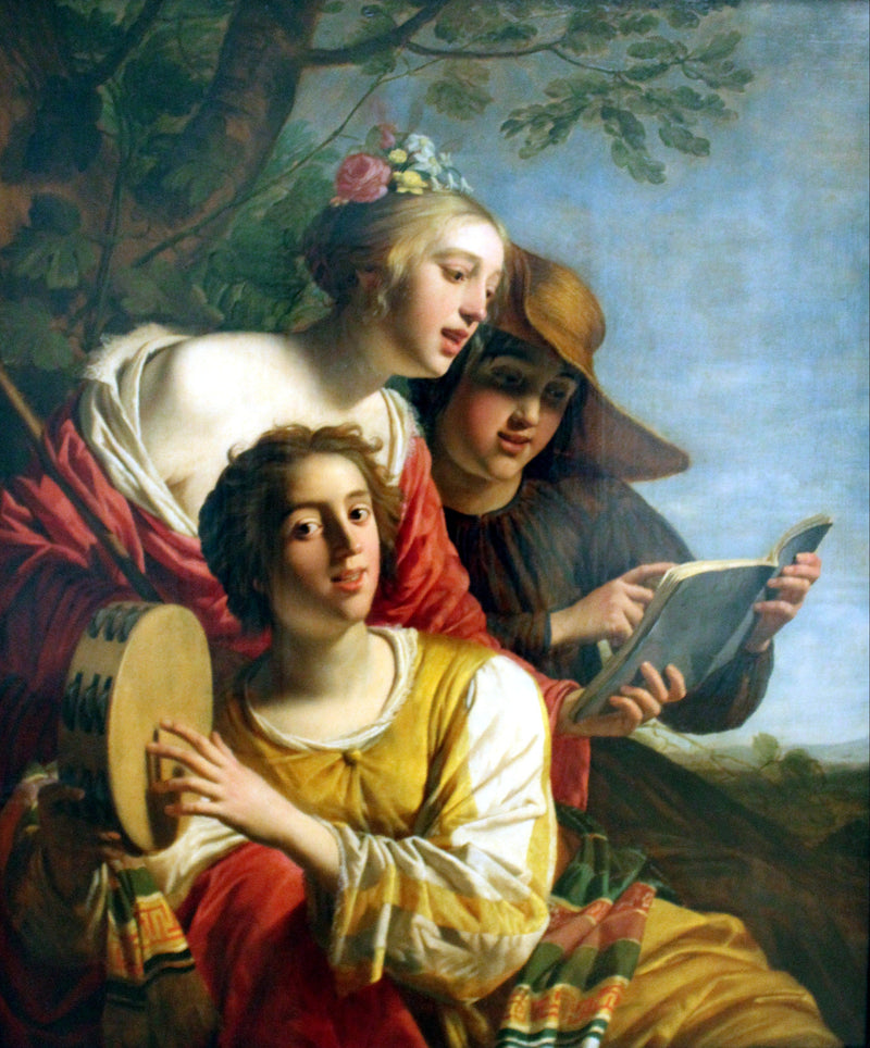 Singende Hirten - Gerrit van Honthorst