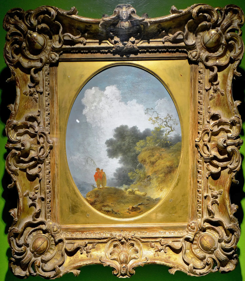 Hirten in einer Landschaft - Jean-Honoré Fragonard