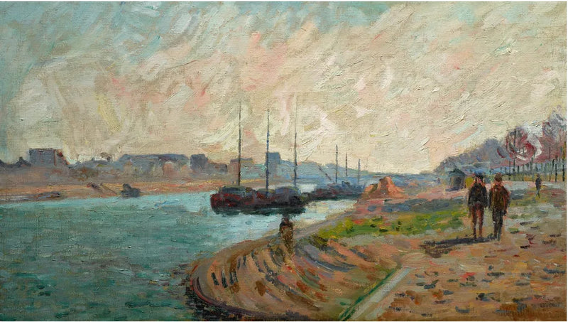 Ufer der Seine in Paris - Armand Guillaumin