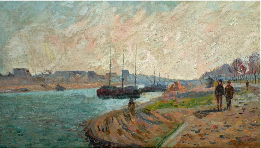 Ufer der Seine in Paris - Armand Guillaumin