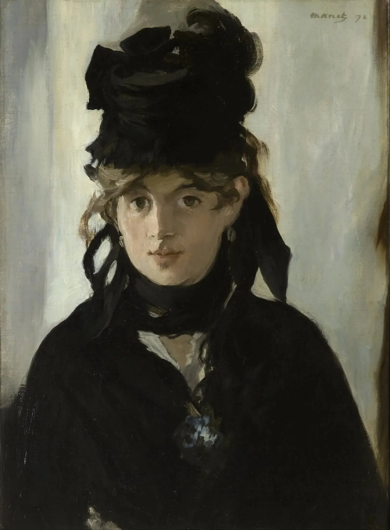 Berthe Morisot mit dem Veilchenstrauß - Édouard Manet