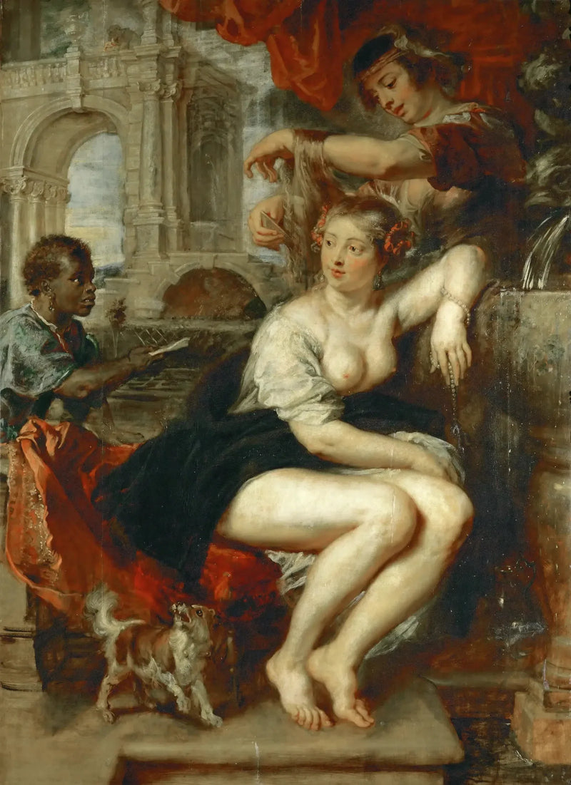 Batsheba am Brunnen - Peter Paul Rubens