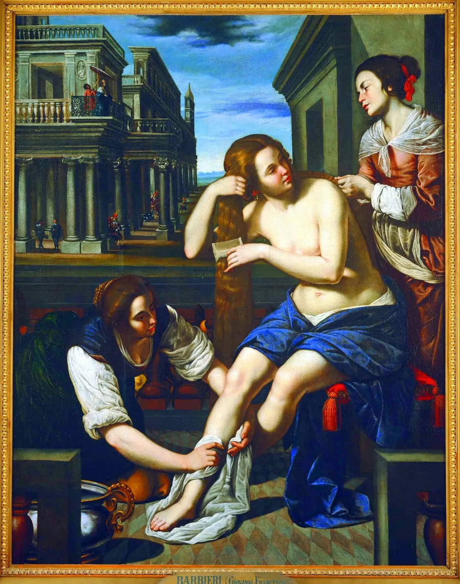 Bethsabée im Bad - Artemisia Gentileschi