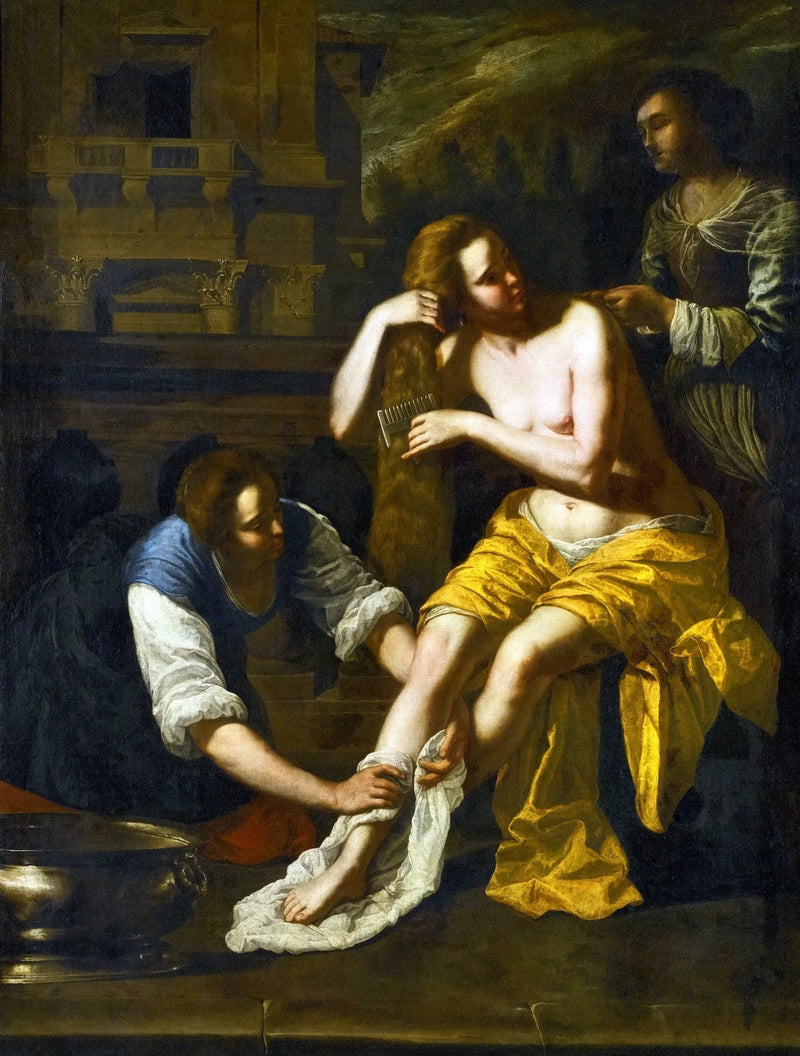 Bethsabée im Bad - Artemisia Gentileschi