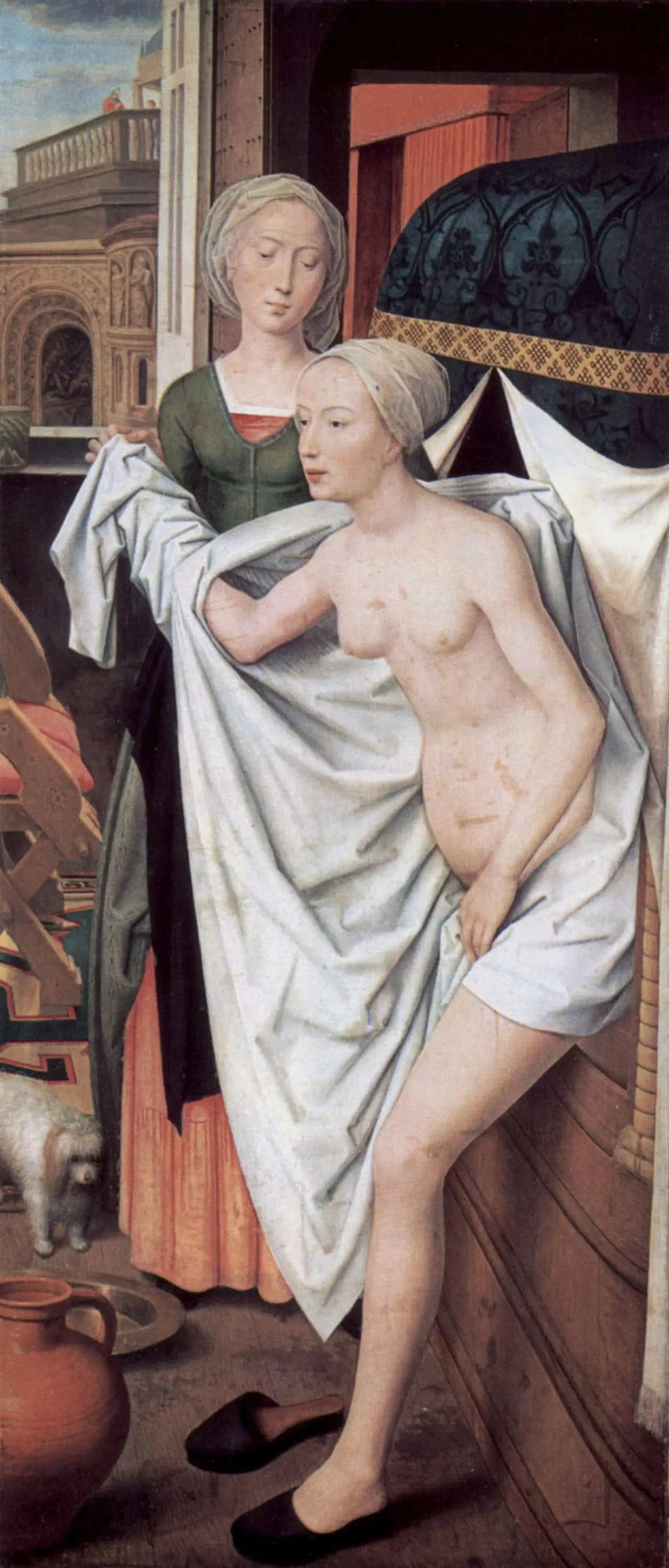 Bathsheba im Bad - Hans Memling