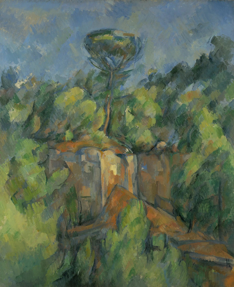 Bibémus Steinbruch - Paul Cézanne