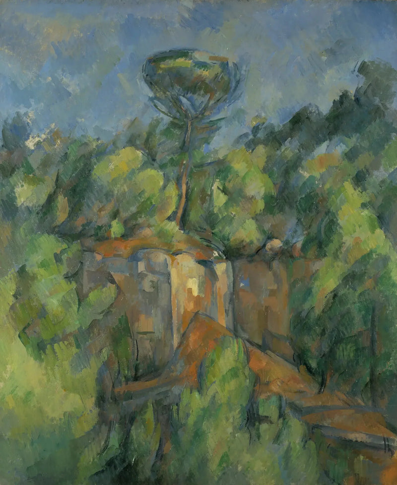 Bibémus Steinbruch - Paul Cézanne