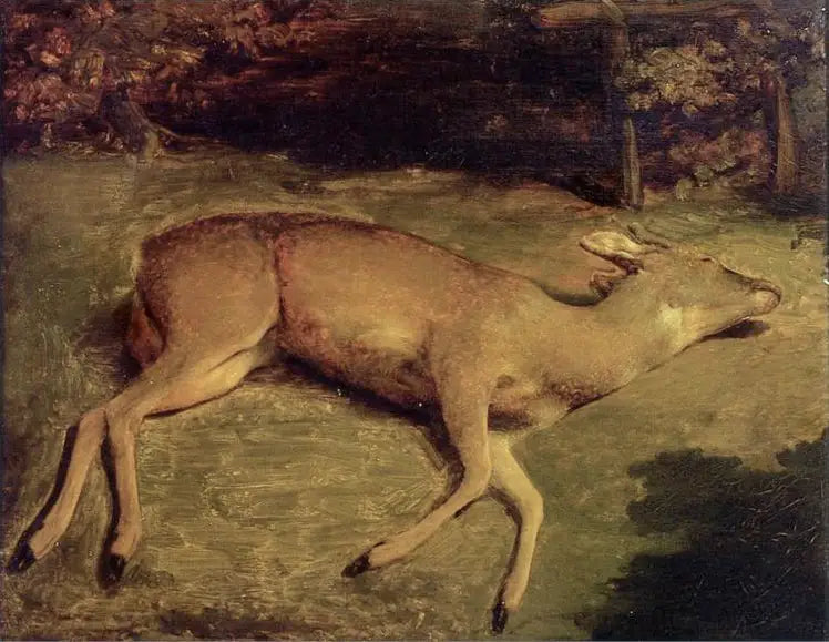 Totel Reh - Gustave Courbet