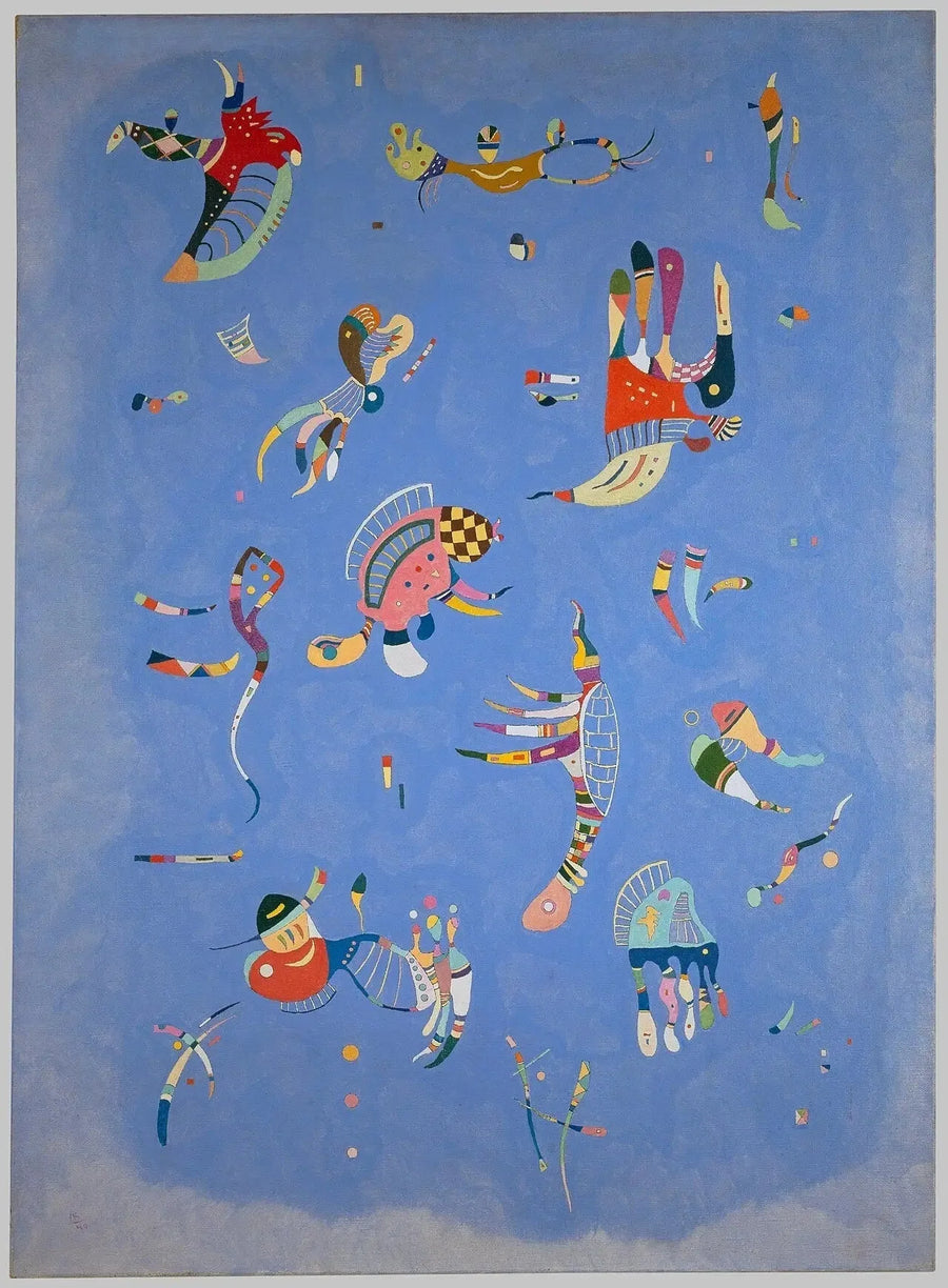 Himmelblau - Vassily Kandinsky