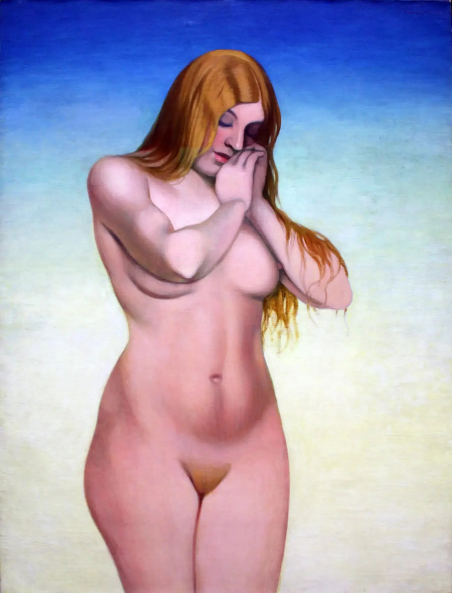 Nackte Blonde - Félix Vallotton